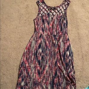 neesha multi colored dress